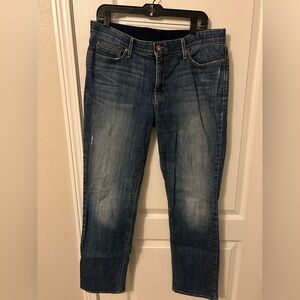 Levi’s perfect waist 525 straight leg jeans. Size 14 medium. EUC
